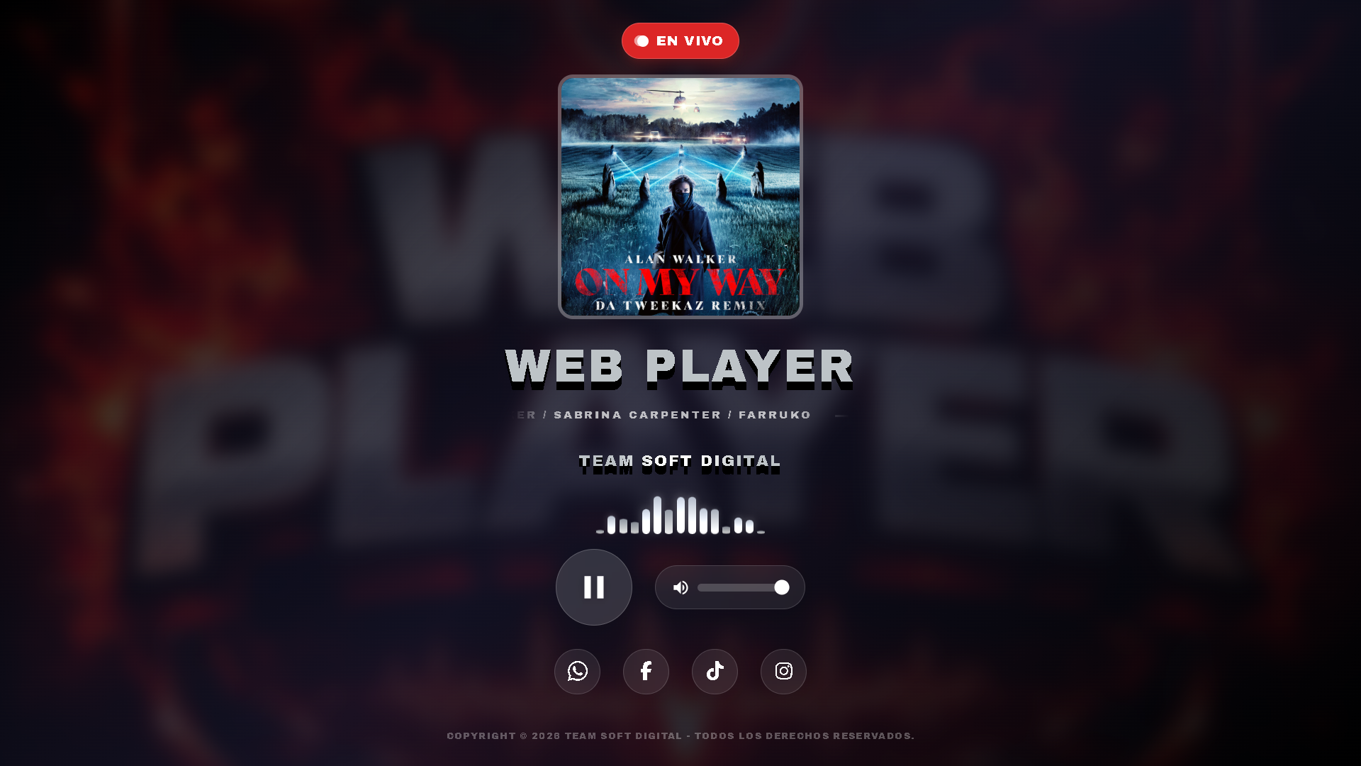 Web Player Navegador